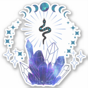 天体、魔法、銀河系、魔法 シール