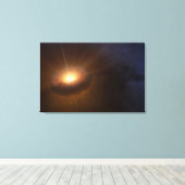 天体Cx330。 キャンバスプリント (インサイチュ (ウッドフロア))