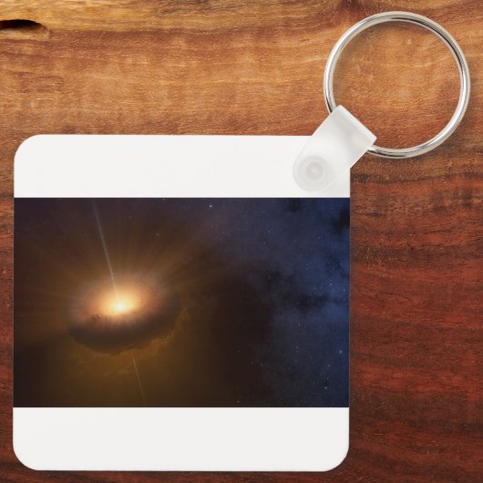 天体Cx330。 キーホルダー (裏面)