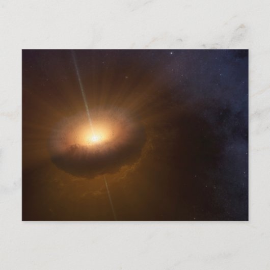 天体Cx330。 ポストカード (正面)