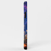天体iPhoneケース。星空観察と街の灯りのギフト Case-Mate iPhoneケース (裏面/右)