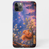 天体iPhoneケース。星空観察と街の灯りのギフト Case-Mate iPhoneケース (裏面)