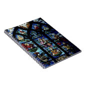 天使およびポートレートのreflecを持つマドンナそして子供 ノートブック (右側)