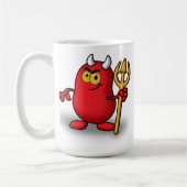 天使および悪魔 コーヒーマグカップ (左)