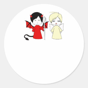 天使および悪魔 ラウンドシール