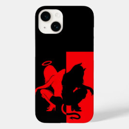 天使か悪魔 Case-Mate iPhoneケース iPhone 14ケース