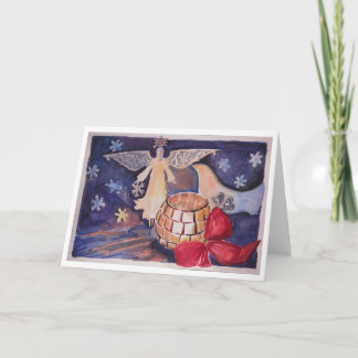 天使か鳩のクリスマスカード シーズンカード