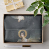 天使がアボット・セイヤーによって岩に座る 薄葉紙 (ギフト)