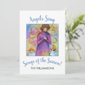 天使がクリスマスを歌う シーズンカード (スタンド正面)