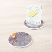 天使がバイオリンを弾く、ヴィンテージ ミュージック コースター (側面)