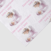 天使がベビーガールの洗礼を見守る 薄葉紙 (詳細)