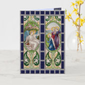 天使が墓で3つのメリーを迎える(RT 01) カード (黄色い花)