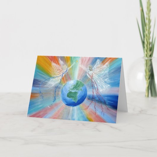 天使が天国を地球へ 天のカード カード (正面)