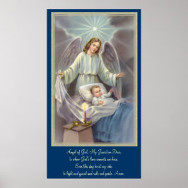 天使が子供を見守る ポスター