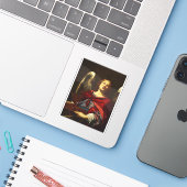 天使が容器とタオルを持って シール (ノートパソコンとiPhone)