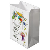 「天使が常に見守るであろう」スケッチ ミディアムペーパーバッグ (裏面アングル)