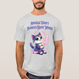 天使が必ずしも翼Tシャツを持っているわけではない Tシャツ