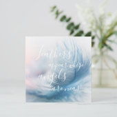 天使が挨拶に近い所に羽が現れる カード (スタンド正面)