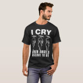 天使が死ぬに値するとき私は泣く Tシャツ (正面フル)