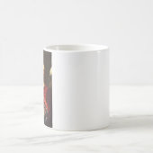 天使が水差しとタオルを持つ コーヒーマグカップ (中央)