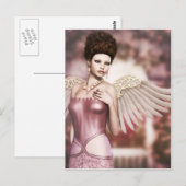 天使が私にいてくれたらな… ポストカード (正面/裏面)