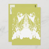 天使が色を変更 ポストカード (正面/裏面)