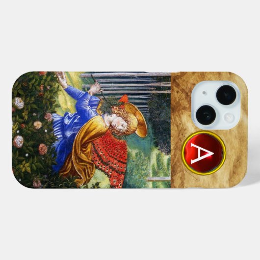 . .天使が花を集める天の風景 Case-Mate iPhoneケース (裏面 (横))