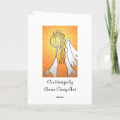 天使が見守る カード (裏面)