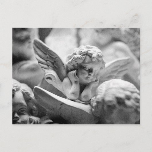 天使が見守る ポストカード (正面)
