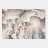 天使が見守る ラッピングペーパーシート (正面2)