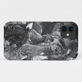 天使が設計した電話ケース Case-Mate iPhoneケース (裏面(横))