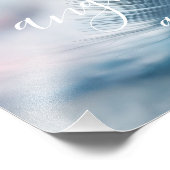 天使が近い所に羽が現れる引用文 フォトプリント            (角)