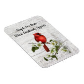 天使が近づくと深紅色が現れる マグネット (右側)