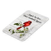 天使が近づくと深紅色が現れる マグネット (左側)