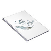 天使が近づくと羽が現れる ノートブック (右側)