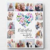 天使が近づくと蝶が現れる フォトプラーク (正面)