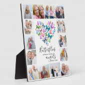 天使が近づくと蝶が現れる フォトプラーク (側面)