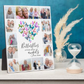 天使が近づくと蝶が現れる フォトプラーク (側面)