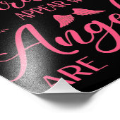 天使が近づくと蝶と深紅色が現れる フォトプリント            (角)