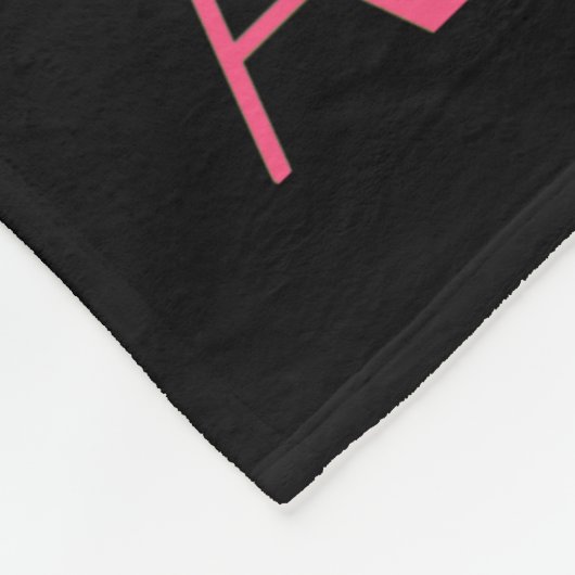 天使が近づくと蝶と深紅色が現れる フリースブランケット (角)