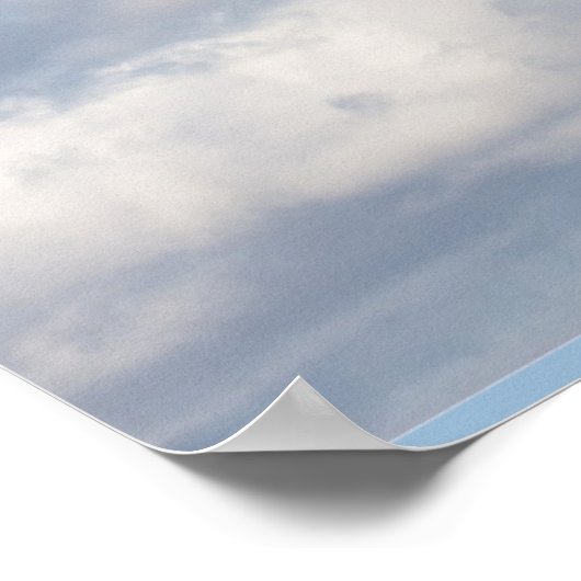 天使が雲に ポスター (角)