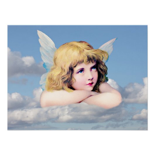 天使が雲に ポスター (正面)