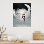 天使が雲の中でミッシェル・ワイルダー ポスター (キッチン)