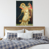 天使が魂を量る， c.1348-55 キャンバスプリント (インサイチュ (寝室))