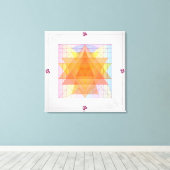 天使ささやき キャンバスプリント (インサイチュ (ウッドフロア))