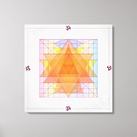 天使ささやき キャンバスプリント (正面)