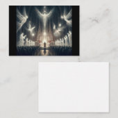 天使たちと聖徒たちと ノートカード (正面/裏面)