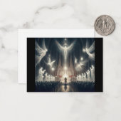 天使たちと聖徒たちと ノートカード (正面/裏面インサイチュ)