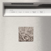 天使たちによって天国に生まれたキリスト マグネット (インサイチュ (食洗機))