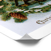 天使たちのいるクリスマスビレッジ ポスター (角)